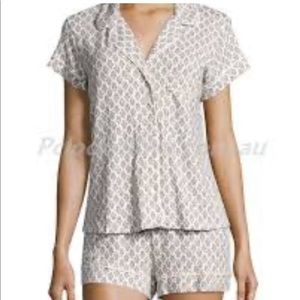 Eberjey pink and gray shorts sleep set, S/P